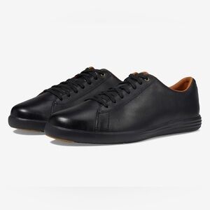 Cole Haan Men’s Black Leather Sneakers